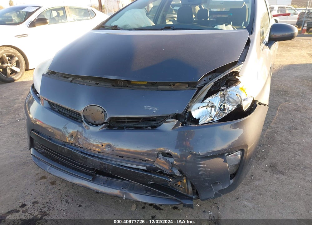 2012 TOYOTA PRIUS TWO VIN: JTDKN3DUXC1563631