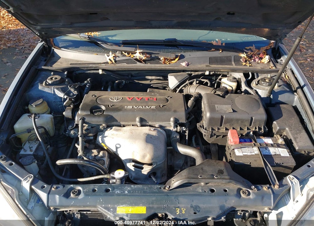 2002 TOYOTA CAMRY LE VIN: 4T1BE32K02U569352