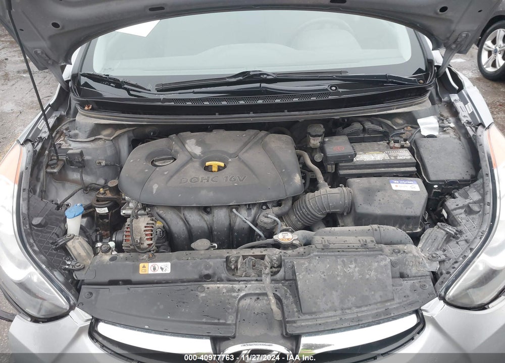 2013 HYUNDAI ELANTRA GLS VIN: KMHDH4AE9DU537892
