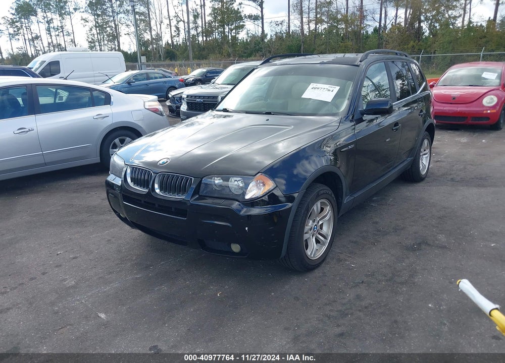 2006 BMW X3 3.0I VIN: WBXPA93436WG91261