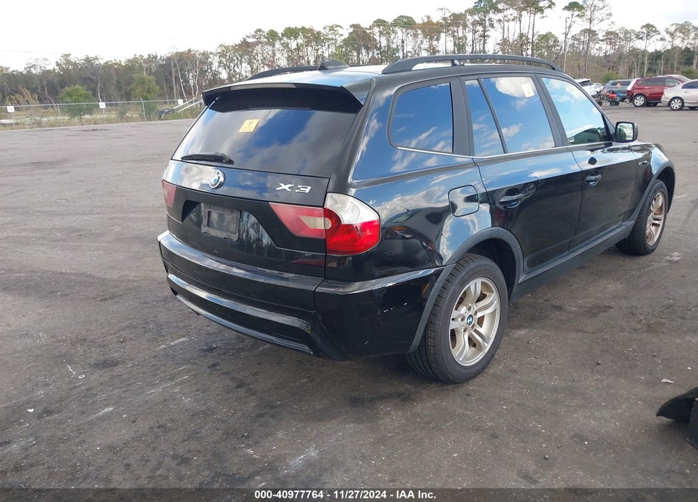 2006 BMW X3 3.0I VIN: WBXPA93436WG91261