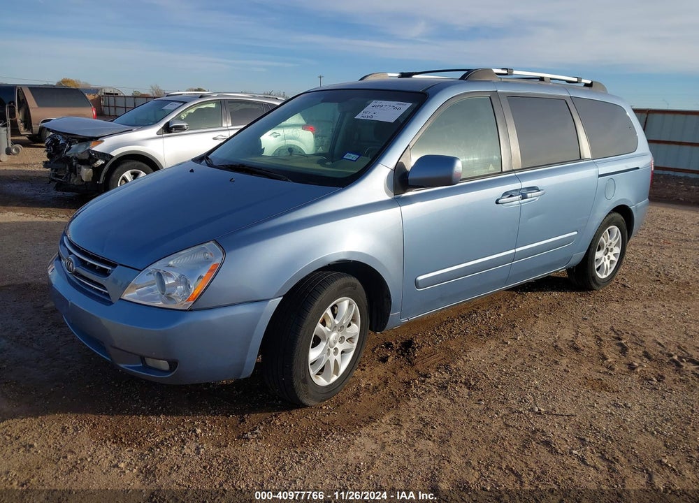 2008 KIA SEDONA EX VIN: KNDMB233986199104
