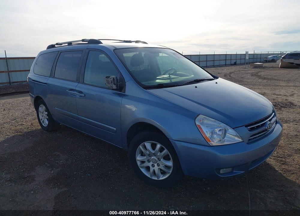 2008 KIA SEDONA EX VIN: KNDMB233986199104