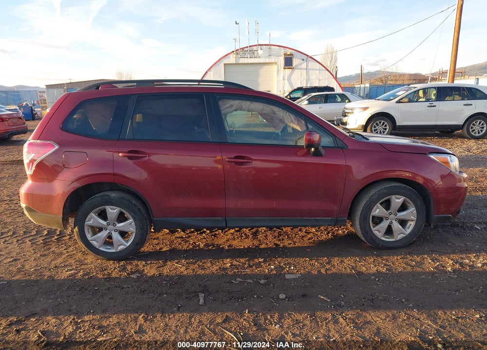 2016 SUBARU FORESTER 2.5I PREMIUM VIN: JF2SJADC7GH407181