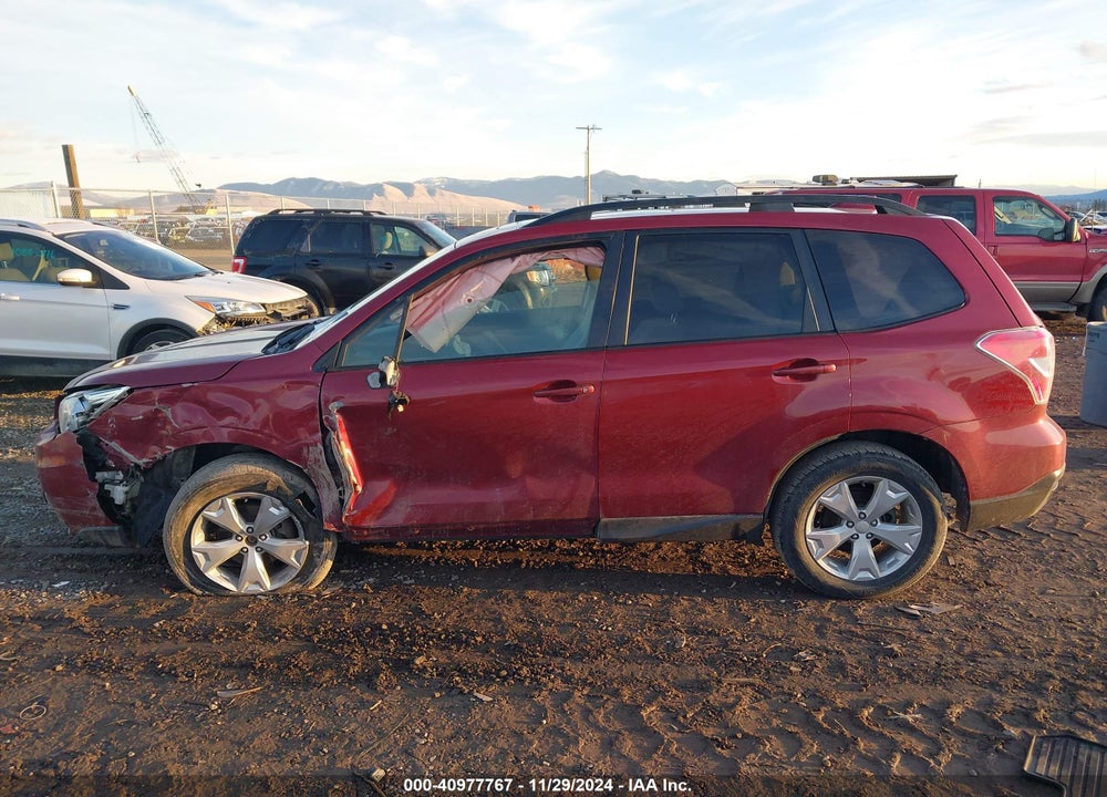 2016 SUBARU FORESTER 2.5I PREMIUM VIN: JF2SJADC7GH407181