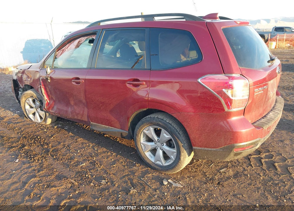 2016 SUBARU FORESTER 2.5I PREMIUM VIN: JF2SJADC7GH407181