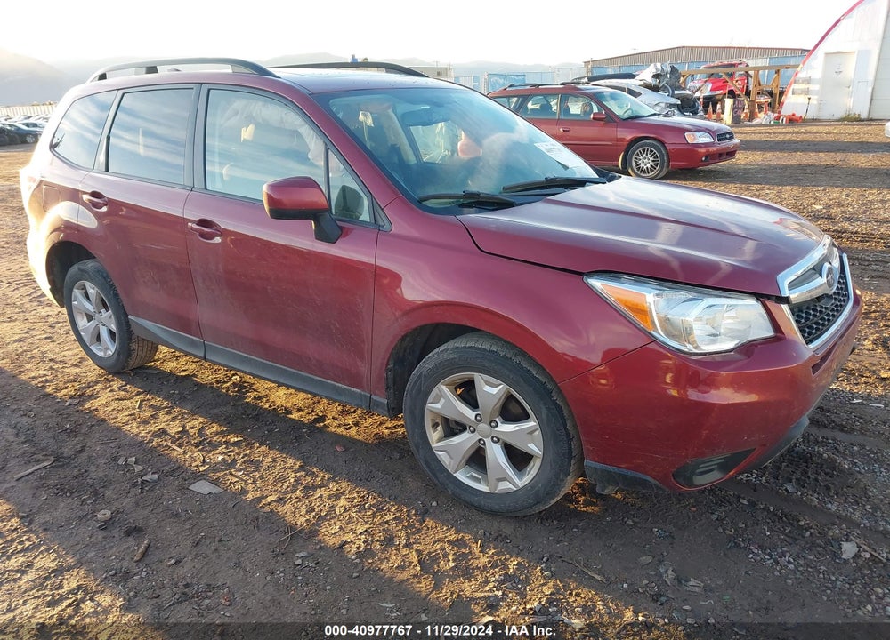 2016 SUBARU FORESTER 2.5I PREMIUM VIN: JF2SJADC7GH407181