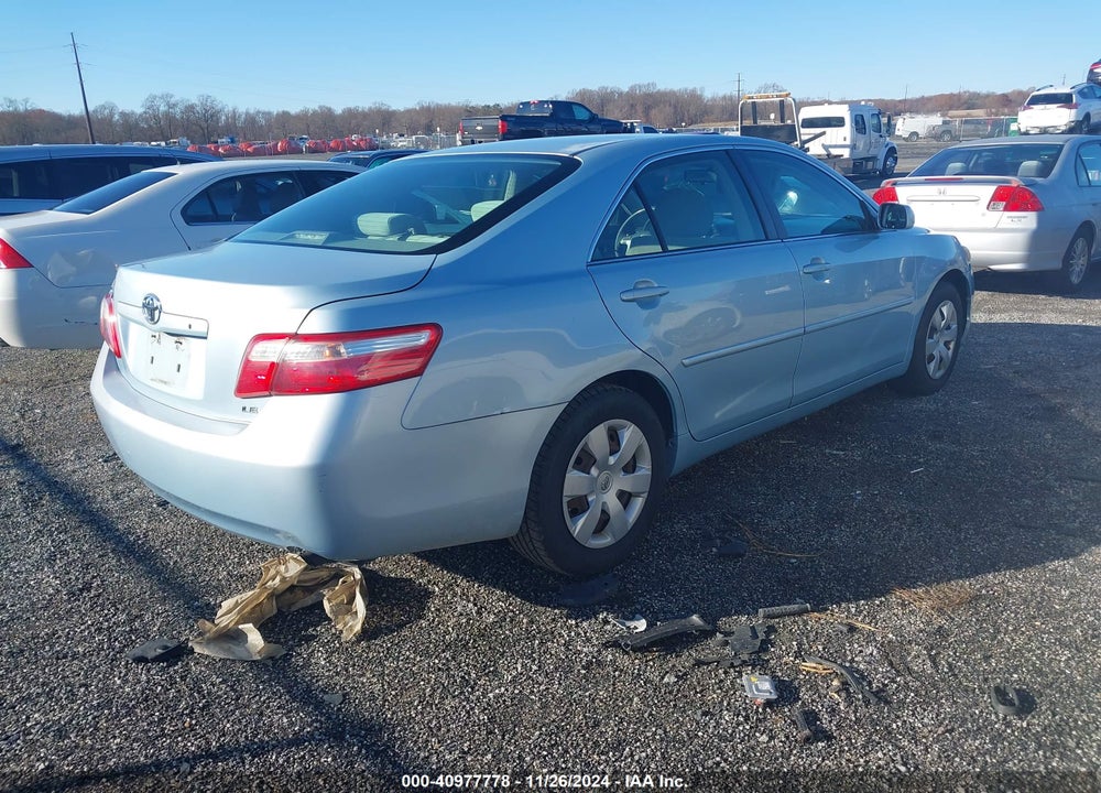 2007 TOYOTA CAMRY LE VIN: 4T1BE46K77U609823