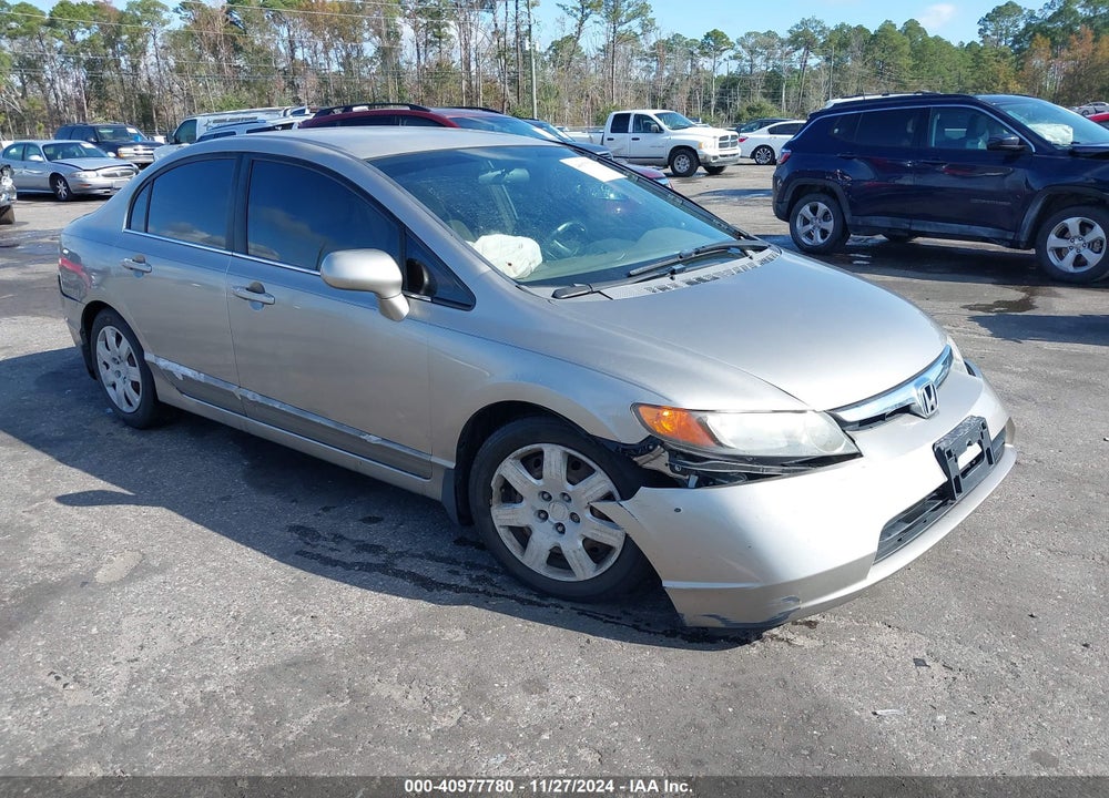 2006 HONDA CIVIC LX VIN: 1HGFA16516L113335