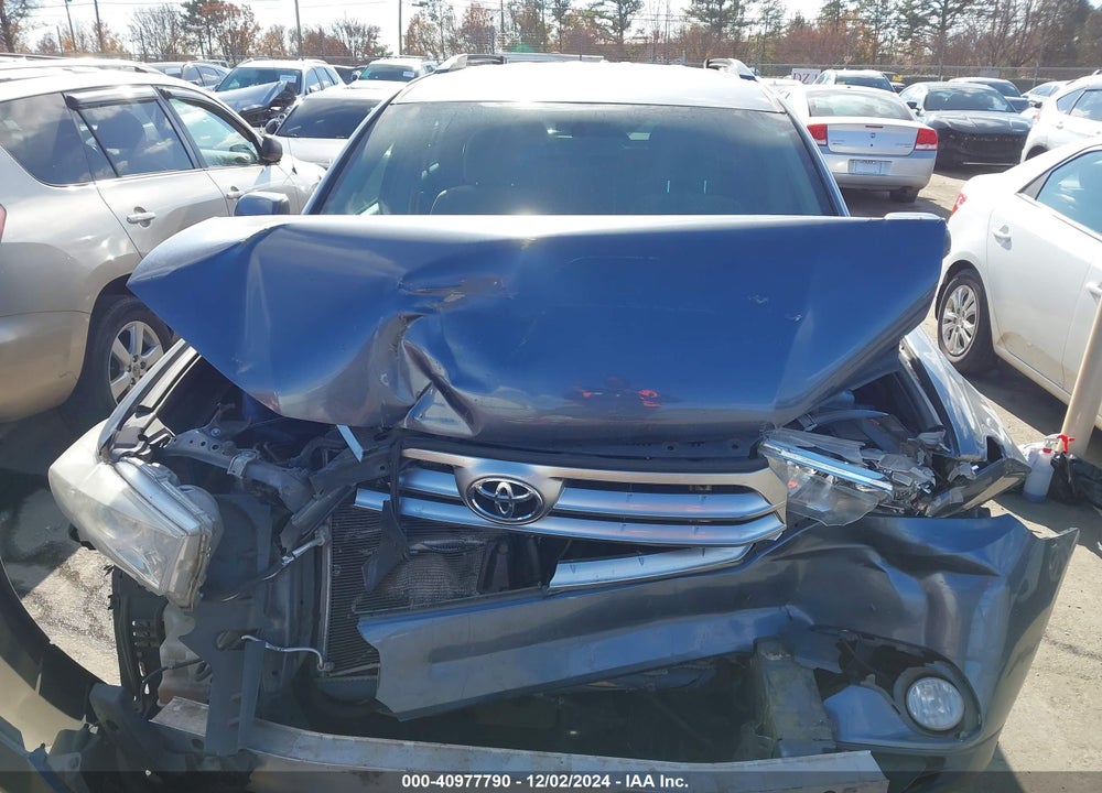 2012 TOYOTA HIGHLANDER SE VIN: 5TDZA3EH1CS018741