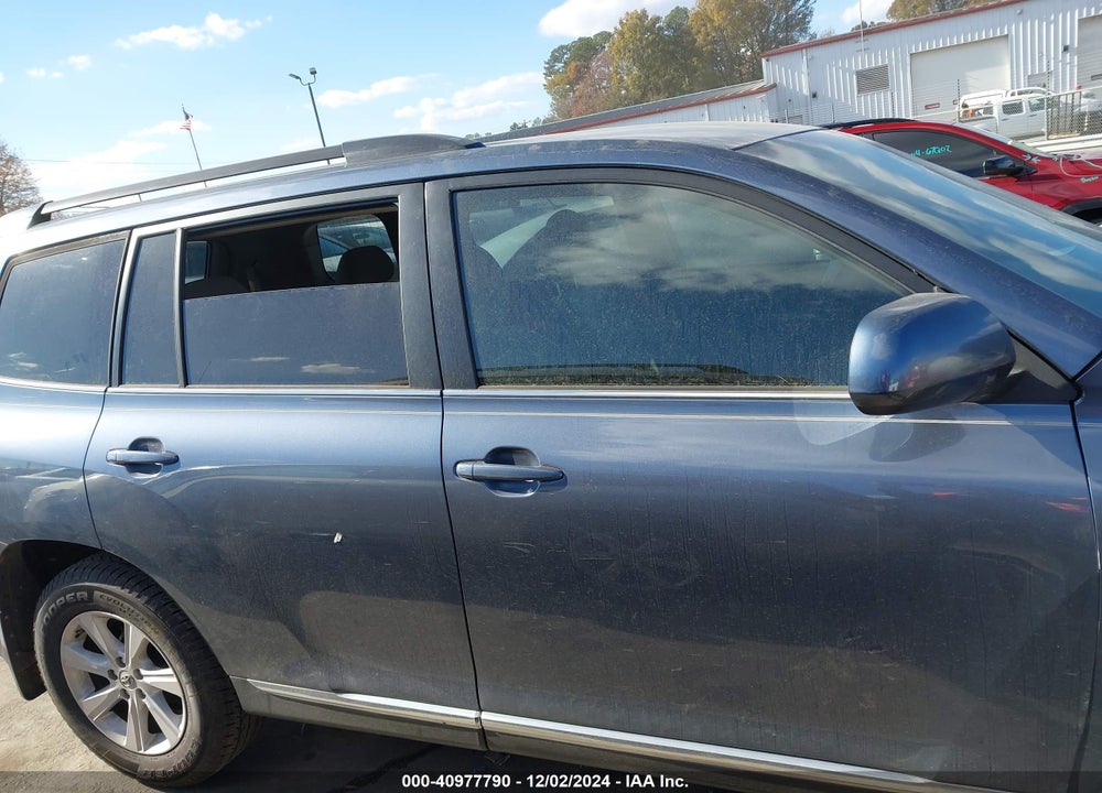 2012 TOYOTA HIGHLANDER SE VIN: 5TDZA3EH1CS018741