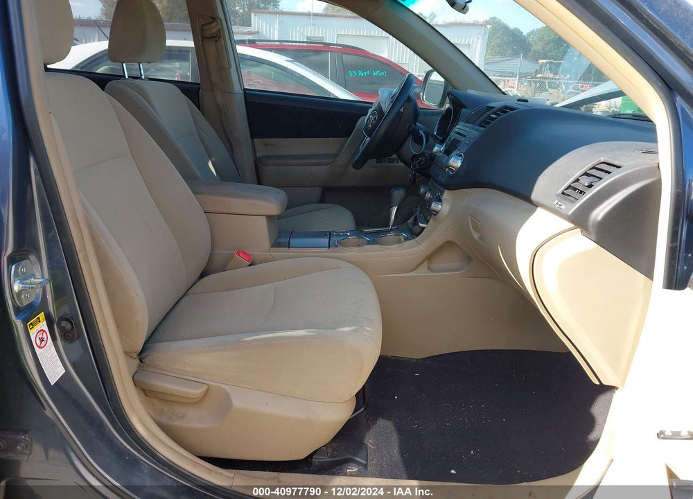 2012 TOYOTA HIGHLANDER SE VIN: 5TDZA3EH1CS018741