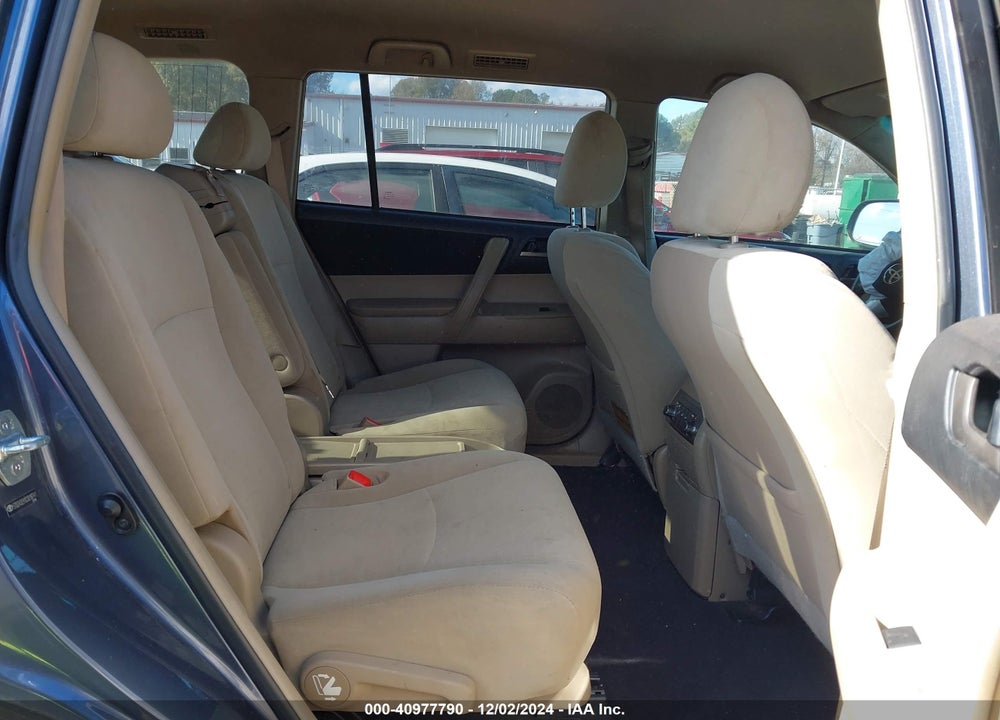 2012 TOYOTA HIGHLANDER SE VIN: 5TDZA3EH1CS018741