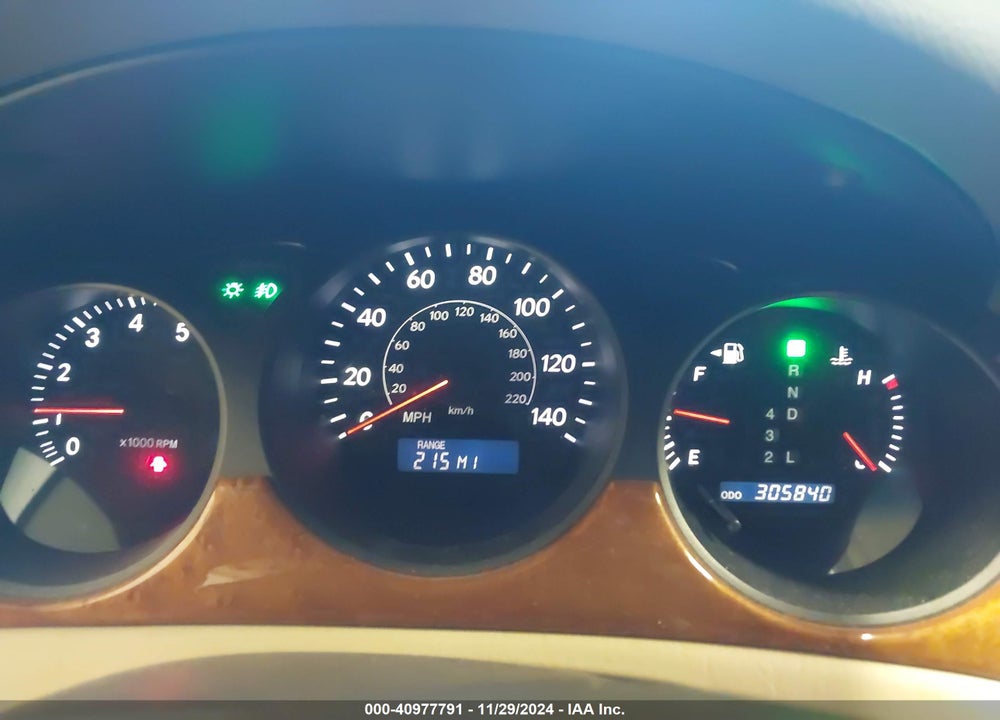 2005 LEXUS ES 330 VIN: JTHBA30G255102767