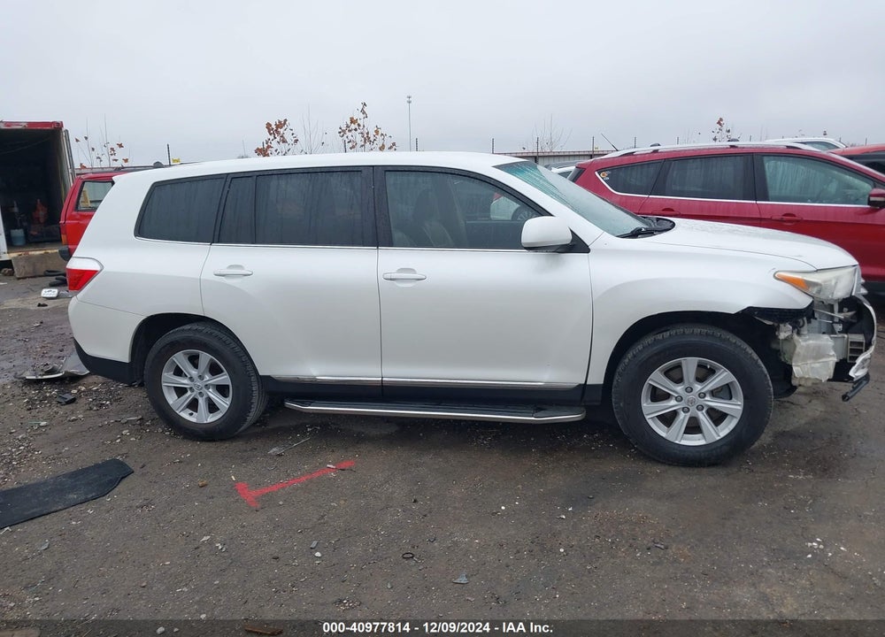 2013 TOYOTA HIGHLANDER VIN: 5TDZA3EH8DS037594