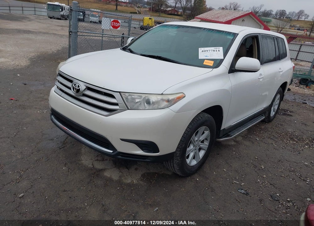 2013 TOYOTA HIGHLANDER VIN: 5TDZA3EH8DS037594