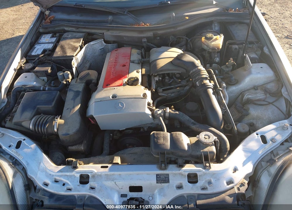 2001 MERCEDES-BENZ SLK 230 KOMPRESSOR VIN: WDBKK49F31F207867