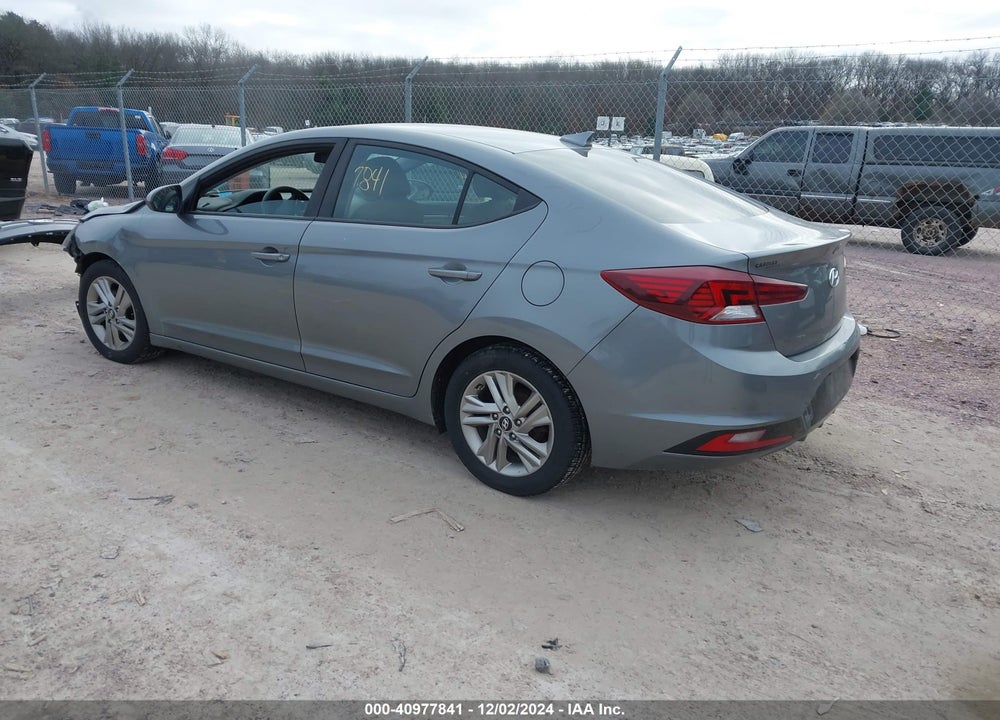 2019 HYUNDAI ELANTRA SEL VIN: KMHD84LF1KU770197