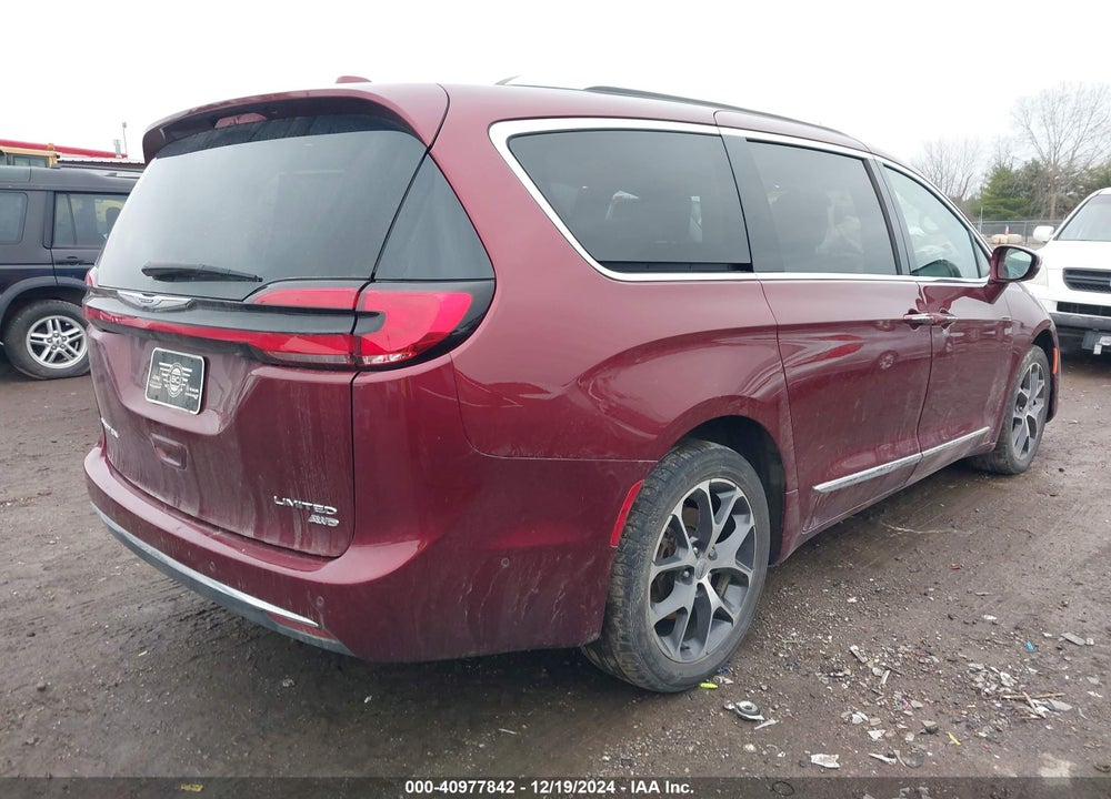 2021 CHRYSLER PACIFICA LIMITED AWD VIN: 2C4RC3GG8MR595274