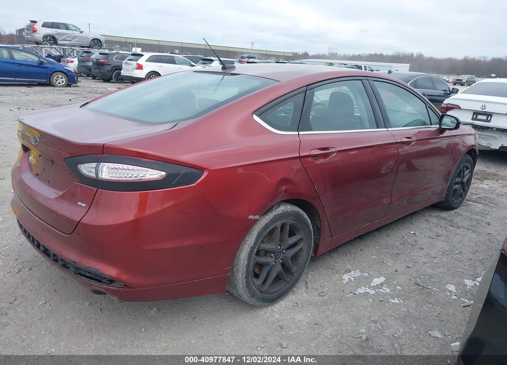 2014 FORD FUSION SE VIN: 3FA6P0H71ER388182