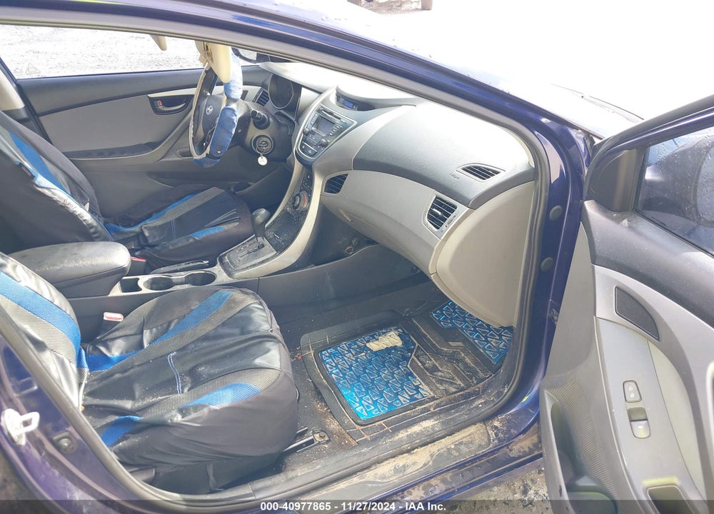 2013 HYUNDAI ELANTRA GLS VIN: 5NPDH4AEXDH258904