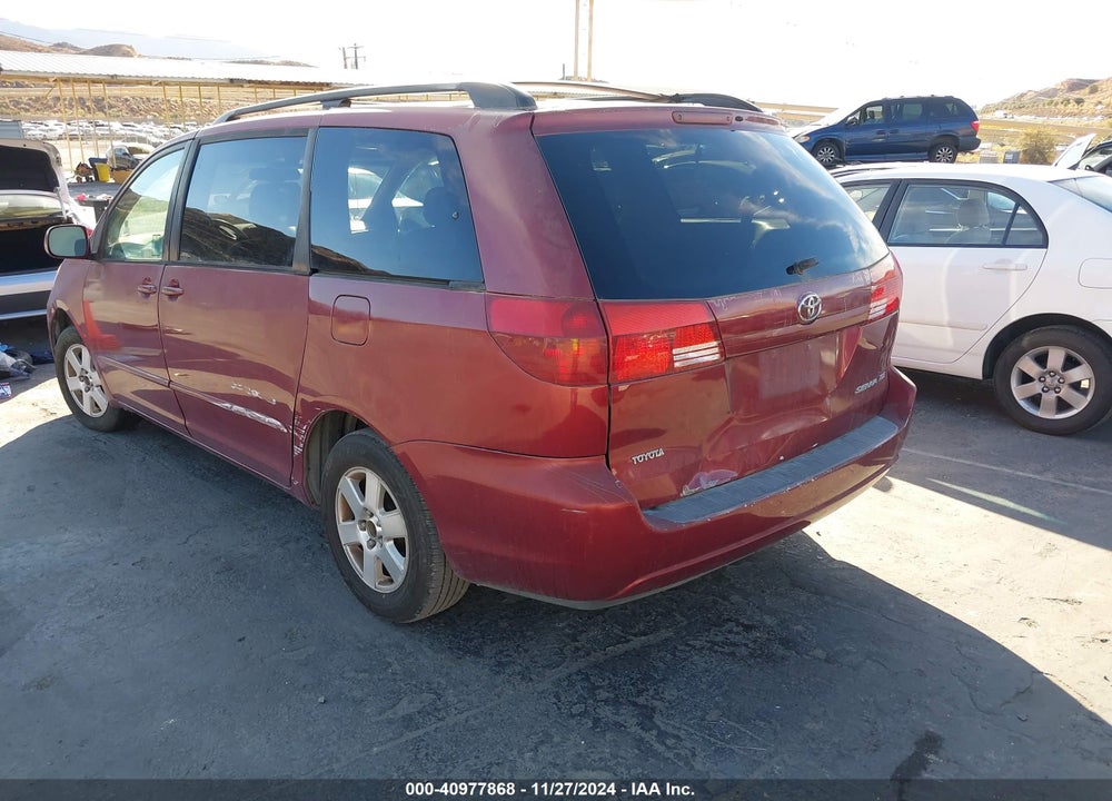 2004 TOYOTA SIENNA XLE VIN: 5TDZA22C94S124522