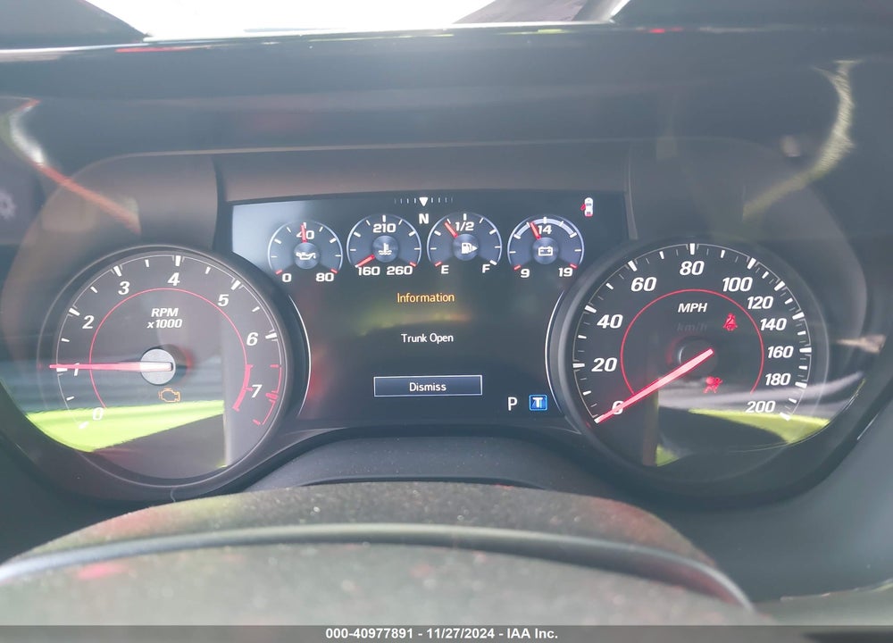 2021 CHEVROLET CAMARO RWD 2SS VIN: 1G1FH1R72M0141594