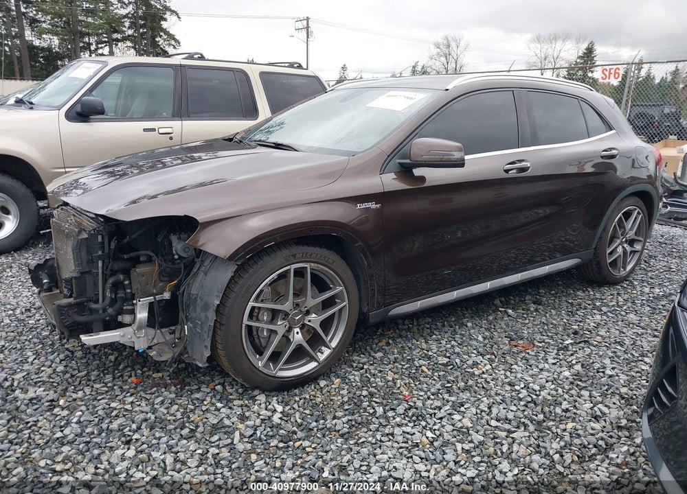 2016 MERCEDES-BENZ AMG GLA 45 4MATIC VIN: WDDTG5CB8GJ197321