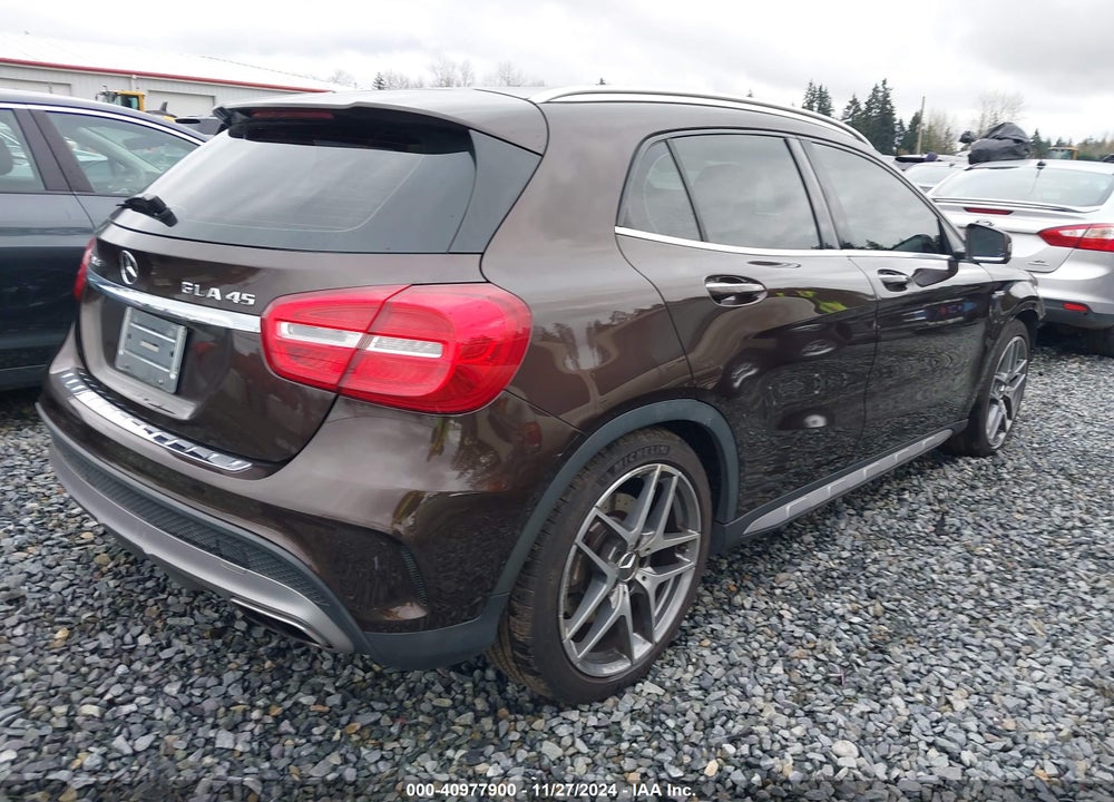 2016 MERCEDES-BENZ AMG GLA 45 4MATIC VIN: WDDTG5CB8GJ197321
