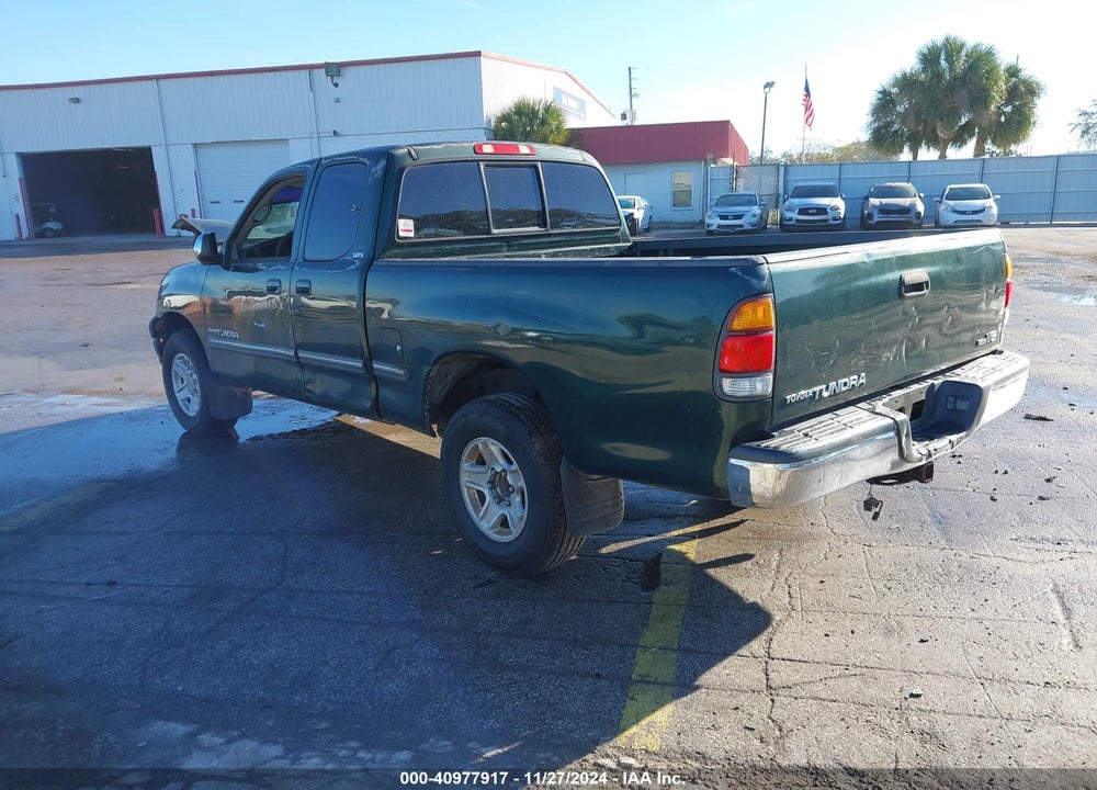 2001 TOYOTA TUNDRA SR5 V8 VIN: 5TBRT34181S162887