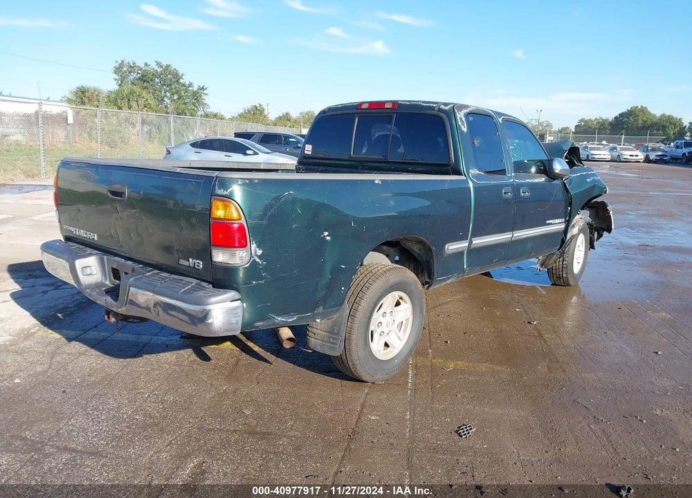 2001 TOYOTA TUNDRA SR5 V8 VIN: 5TBRT34181S162887