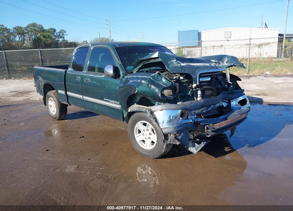 2001 TOYOTA TUNDRA SR5 V8 VIN: 5TBRT34181S162887