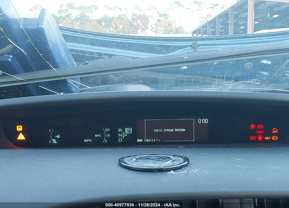 2011 TOYOTA PRIUS TWO VIN: JTDKN3DU4B1466326