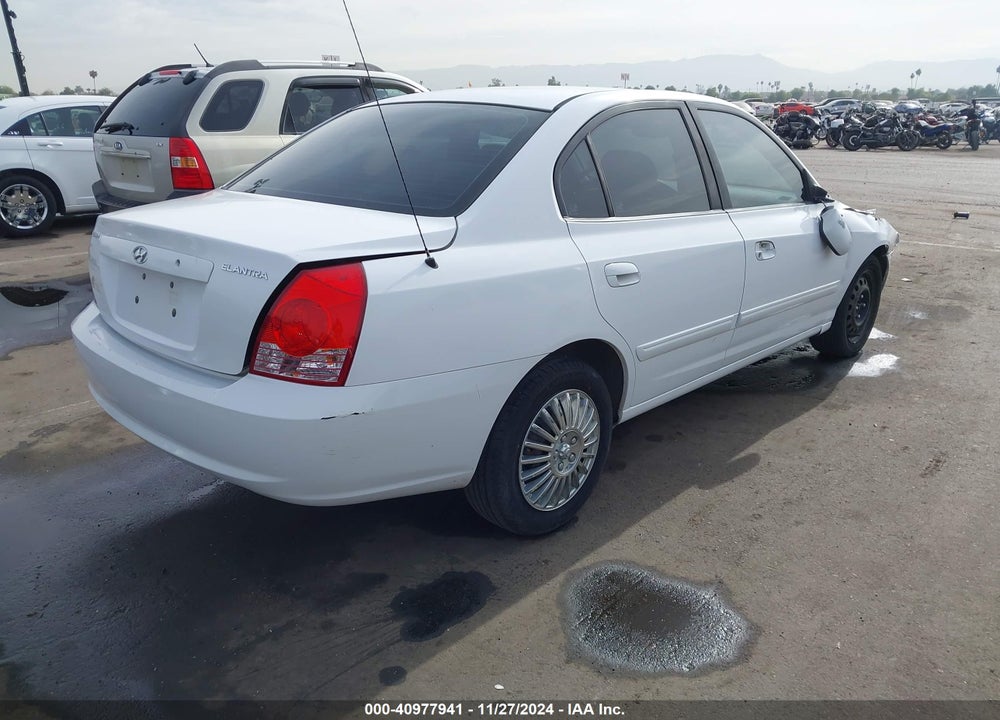 2005 HYUNDAI ELANTRA GLS/GT VIN: KMHDN46D65U029597