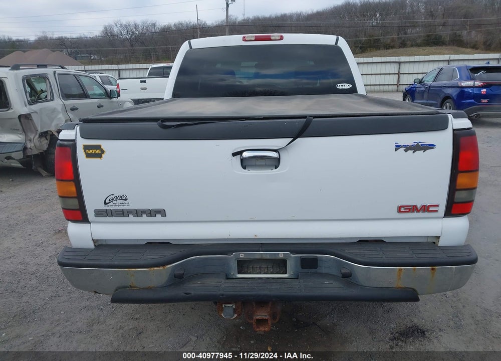 2006 GMC SIERRA 1500 SLT VIN: 2GTEK13T561238838