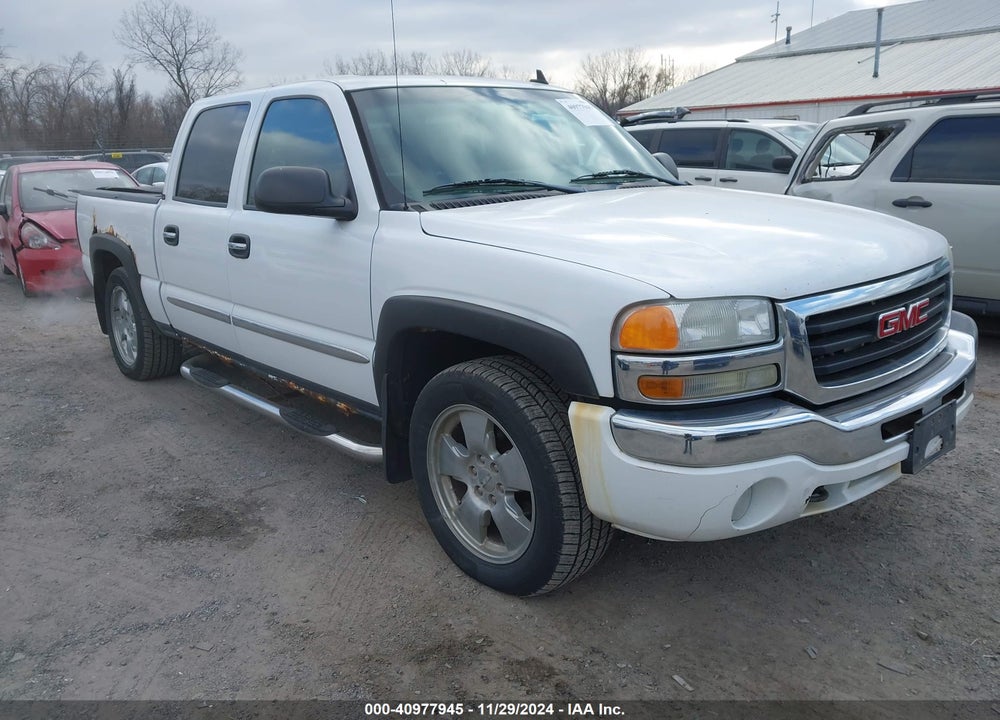 2006 GMC SIERRA 1500 SLT VIN: 2GTEK13T561238838