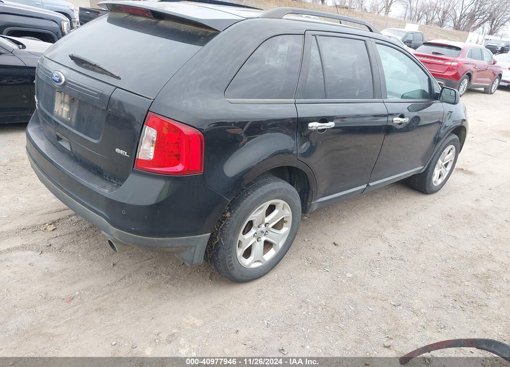 2011 FORD EDGE SEL VIN: 2FMDK3JC6BBB61116