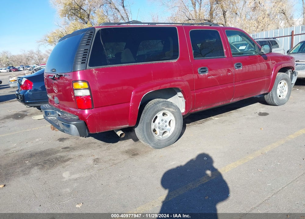 2006 CHEVROLET SUBURBAN 1500 LS VIN: 3GNFK16Z26G216685