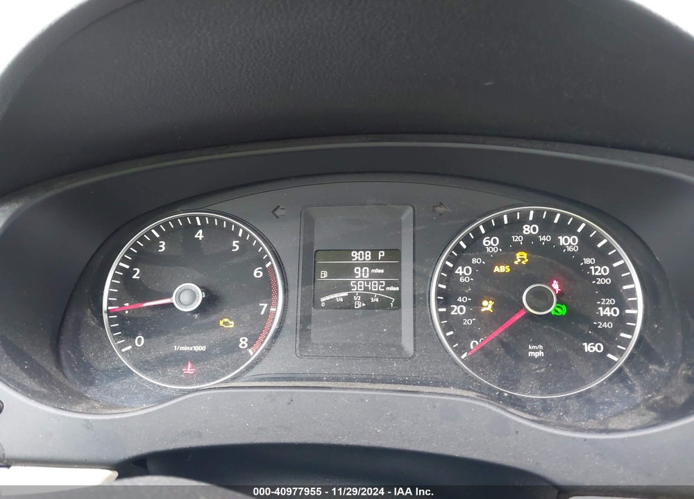 2013 VOLKSWAGEN JETTA 2.5L SE VIN: 3VWDX7AJ8DM295412