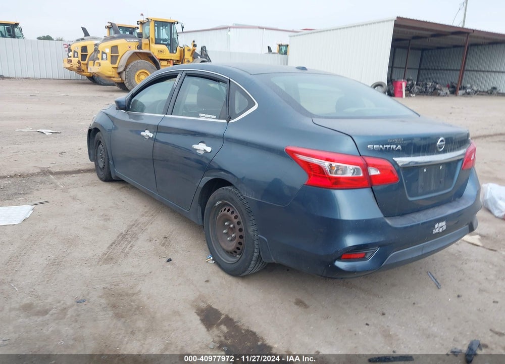 2016 NISSAN SENTRA SV VIN: 3N1AB7APXGY338494