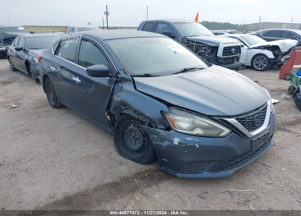 2016 NISSAN SENTRA SV VIN: 3N1AB7APXGY338494