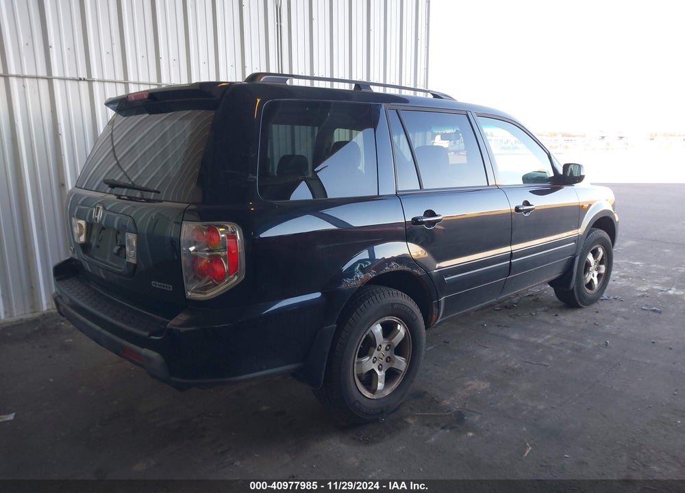 2008 HONDA PILOT EX-L VIN: 5FNYF18758B038880