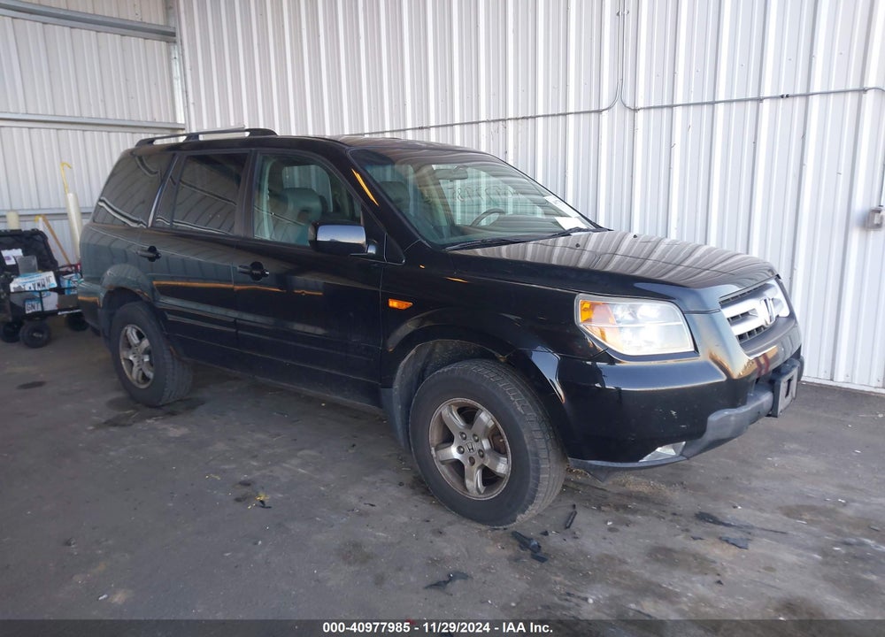 2008 HONDA PILOT EX-L VIN: 5FNYF18758B038880