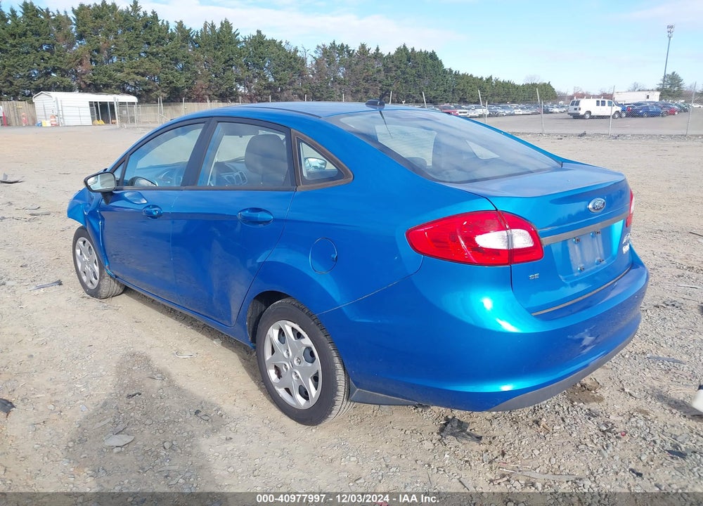 2013 FORD FIESTA SE VIN: 3FADP4BJXDM207126