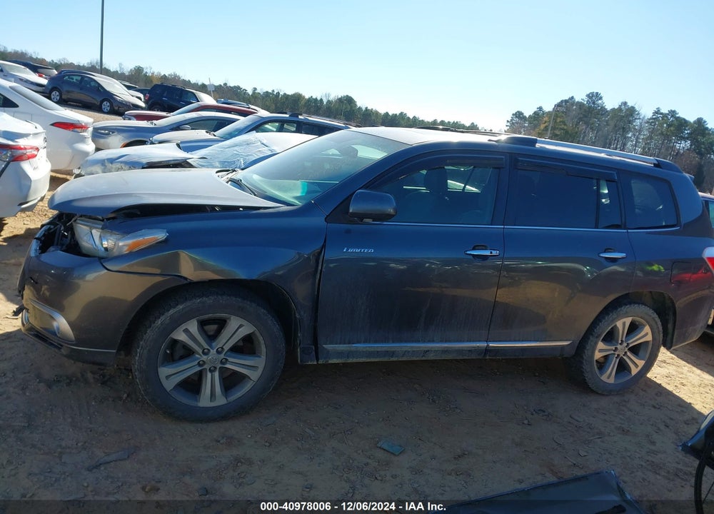2011 TOYOTA HIGHLANDER LIMITED V6 VIN: 5TDDK3EH6BS091593