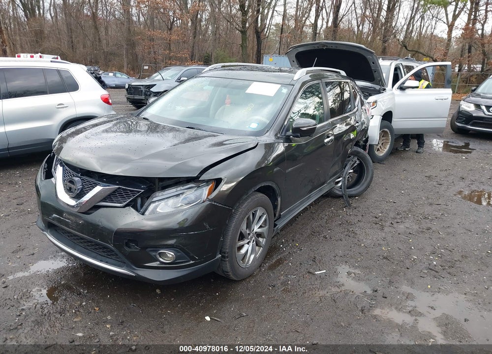 2015 NISSAN ROGUE SL VIN: 5N1AT2MV9FC823655