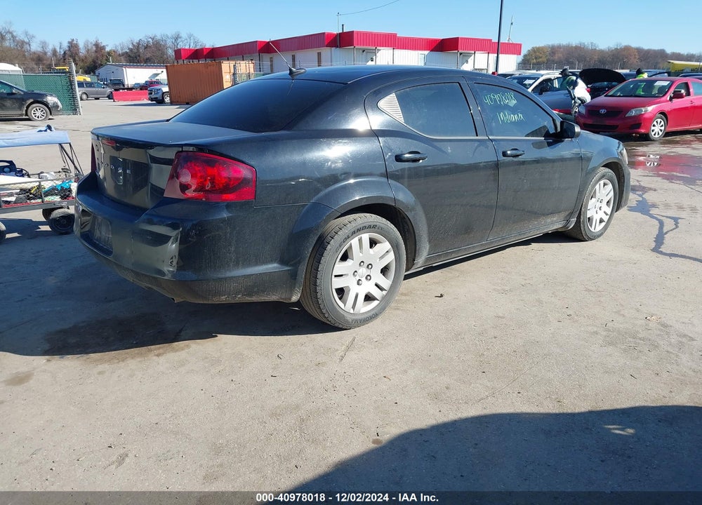 2014 DODGE AVENGER SE VIN: 1C3CDZAG6EN108977