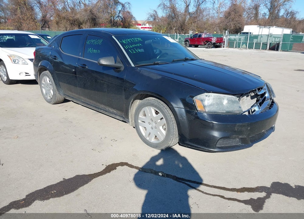 2014 DODGE AVENGER SE VIN: 1C3CDZAG6EN108977