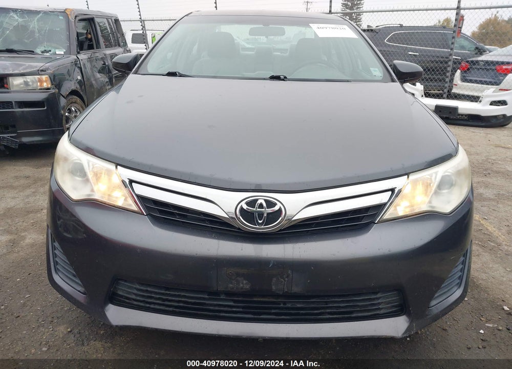 2012 TOYOTA CAMRY LE VIN: 4T1BF1FK6CU050285