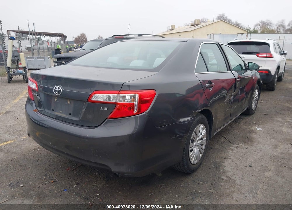 2012 TOYOTA CAMRY LE VIN: 4T1BF1FK6CU050285